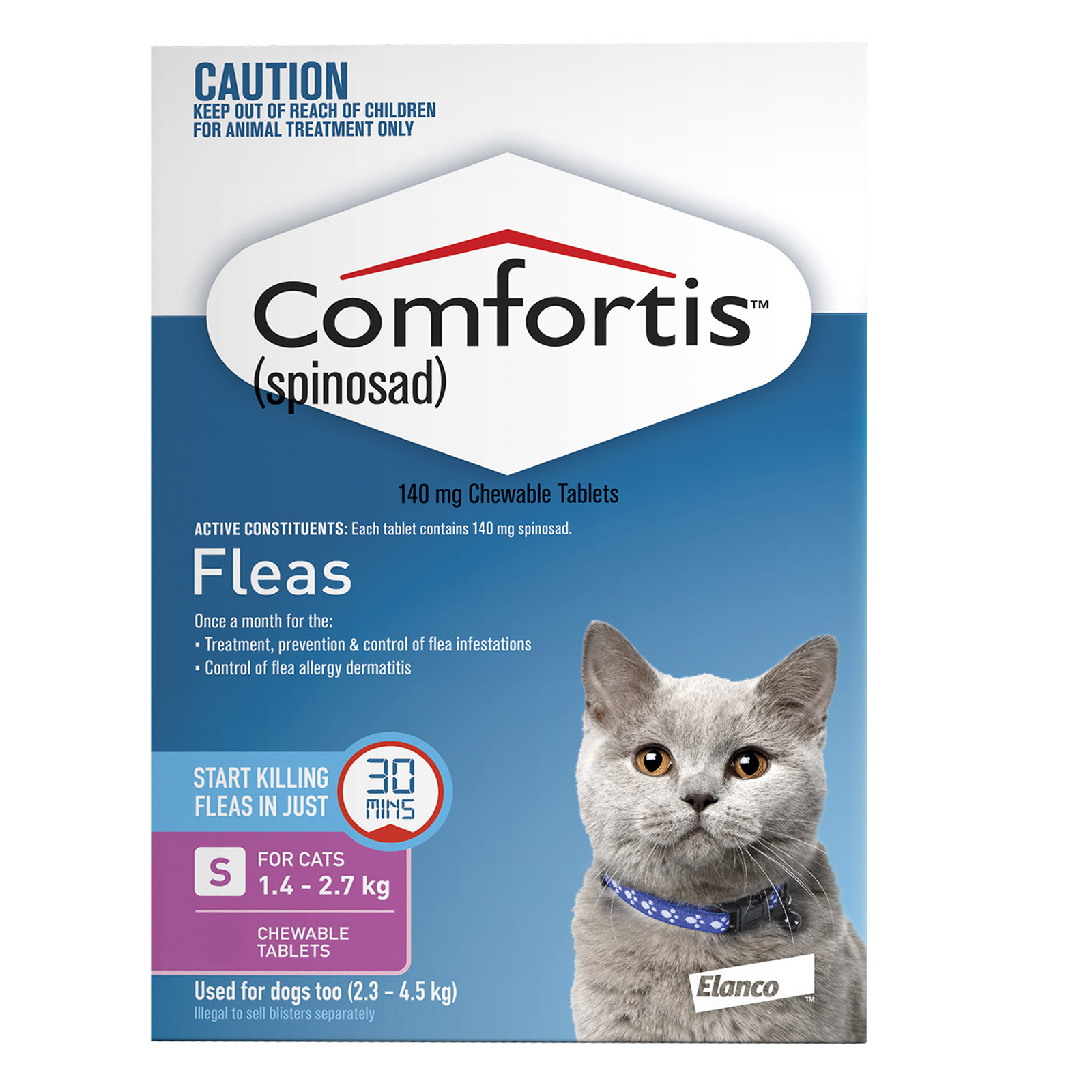 Cheap Comfortis for Cats Buy Comfortis Chewable Flea Tablets for Cats