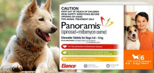 Panoramis Heartworm, Flea and Intestinal Worm Tablets