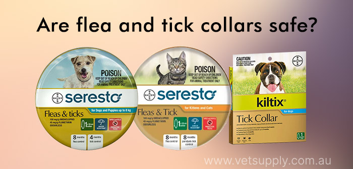 Are flea and tick collars safe