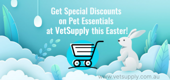 Get Special Discounts on Pet Essentials at VetSupply this Easter!
