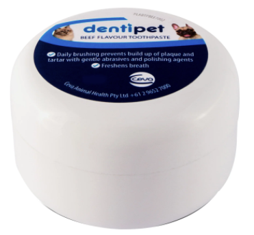 Dentipet toothpaste for dogs and cats