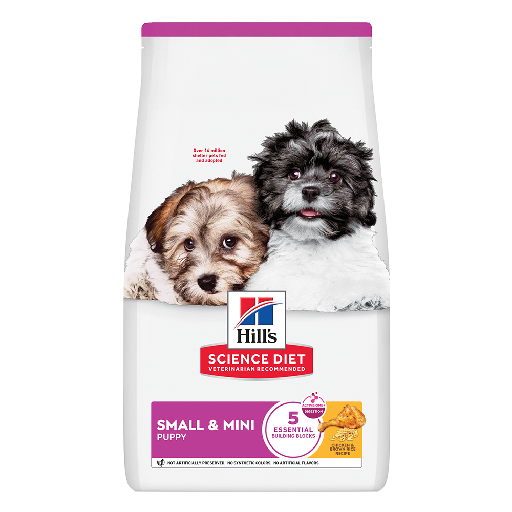 Hill's Science Diet Small & Mini Puppy Chicken & Brown Rice Recipe Dry Dog Food