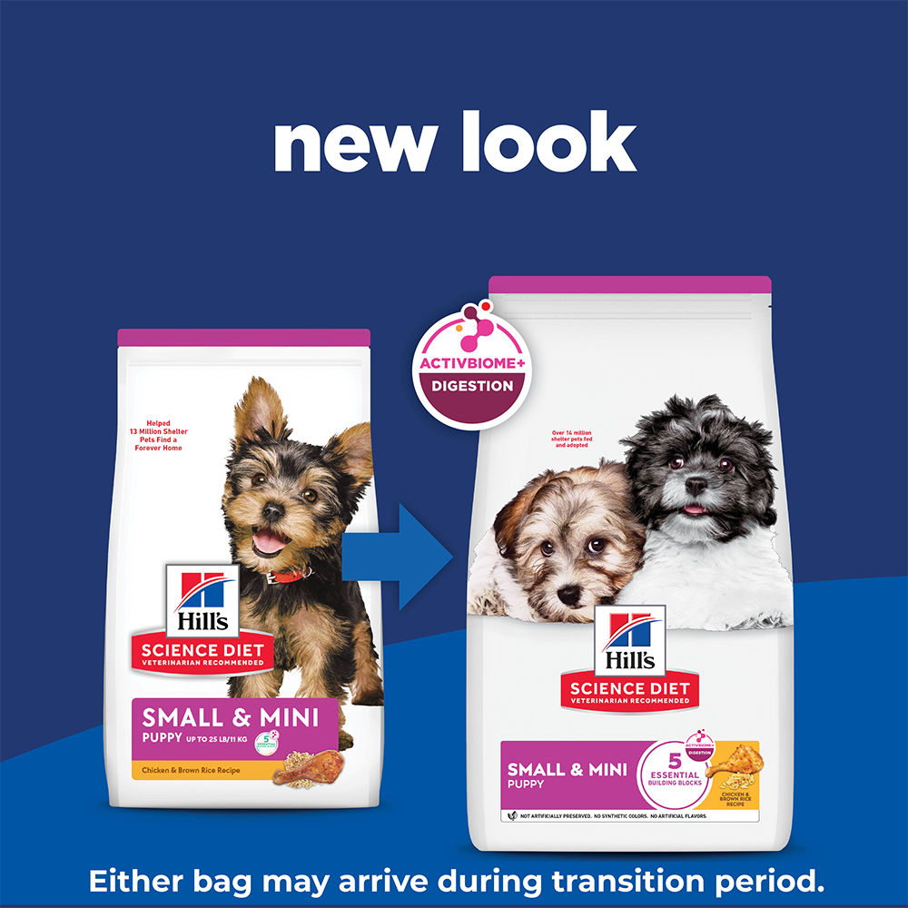 Hill's Science Diet Small & Mini Puppy Chicken & Brown Rice Recipe Dry Dog Food