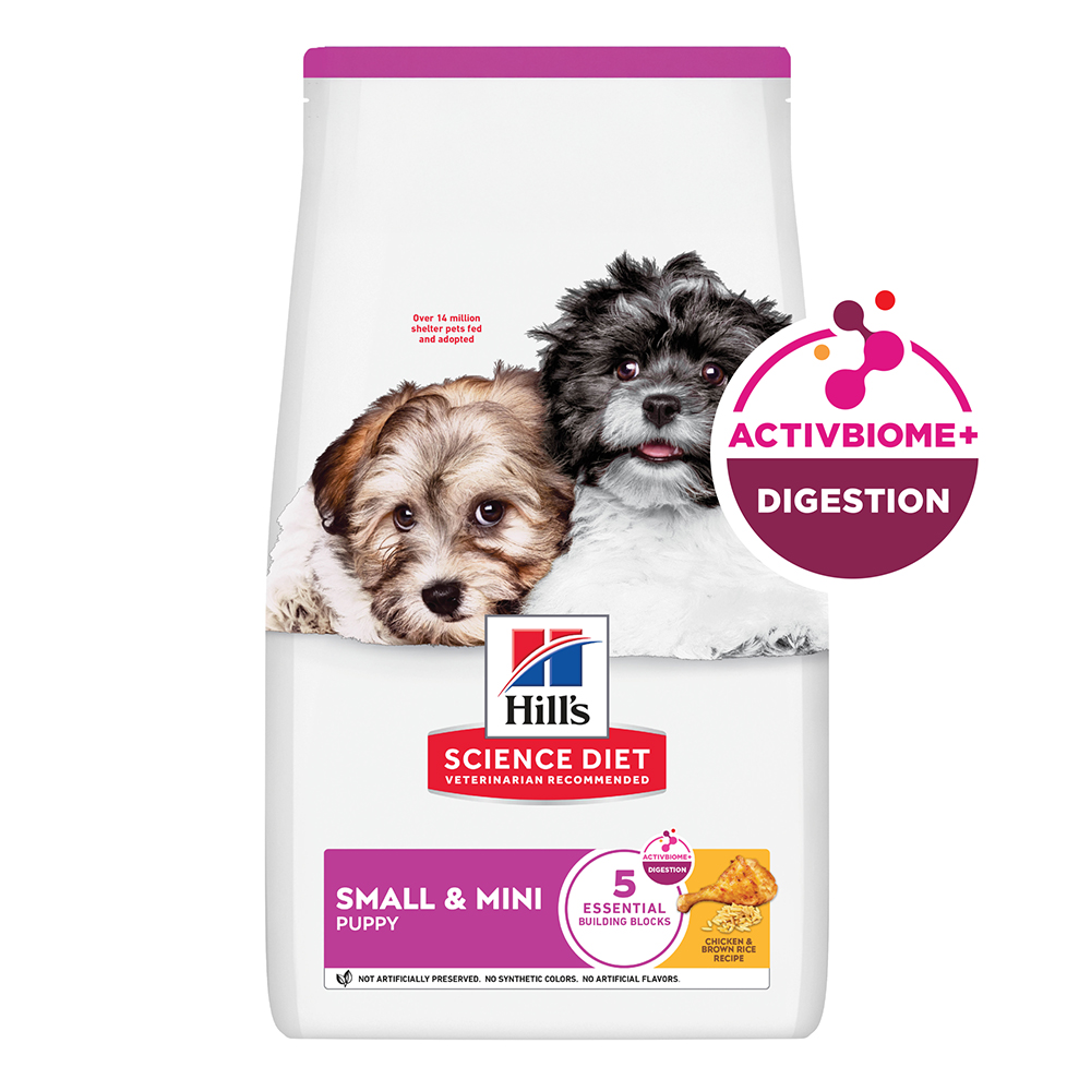Hill's Science Diet Small & Mini Puppy Chicken & Brown Rice Recipe Dry Dog Food
