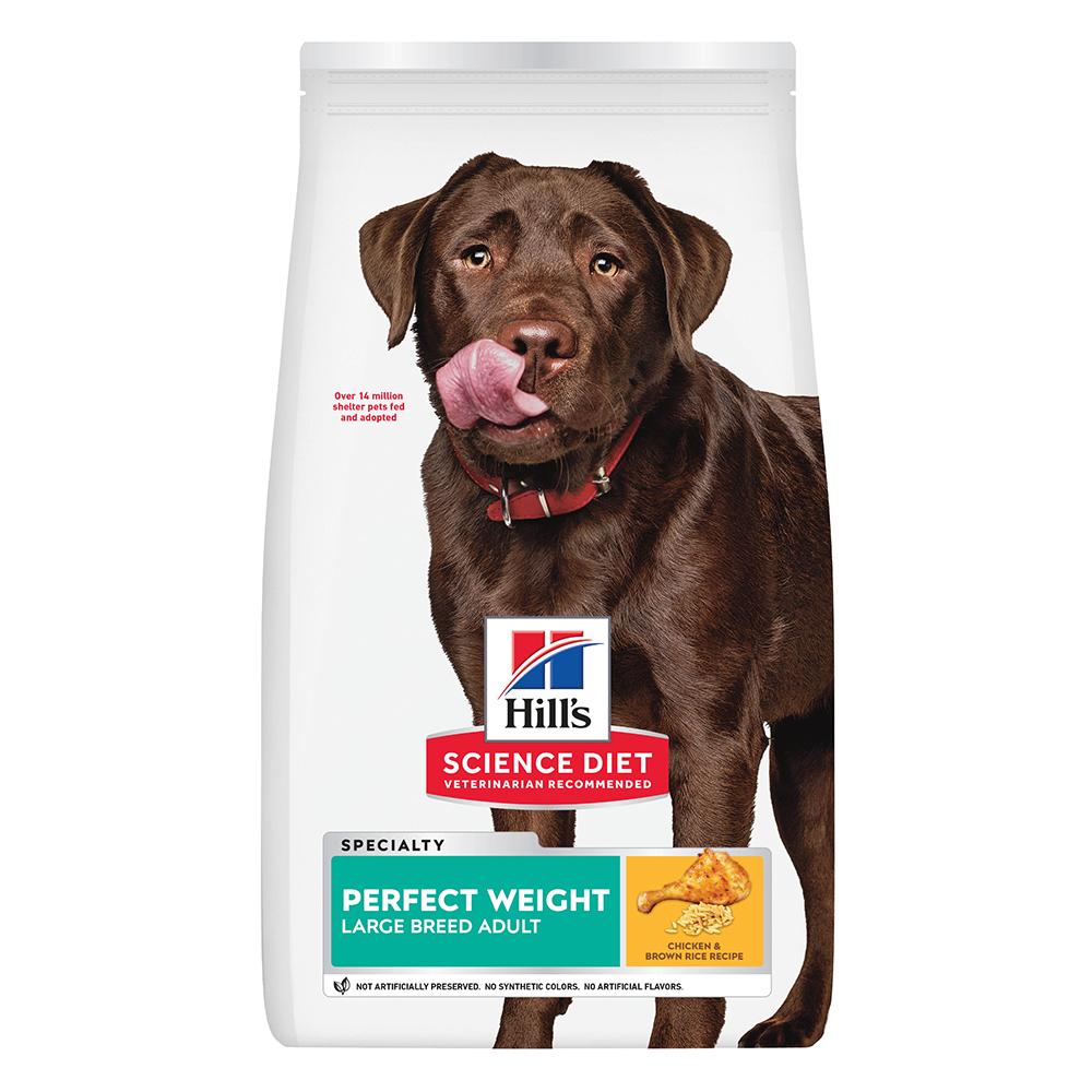 Hill's Science Diet Perfect Weight Large Breed Adult Chicken Recipe Dry Dog Food