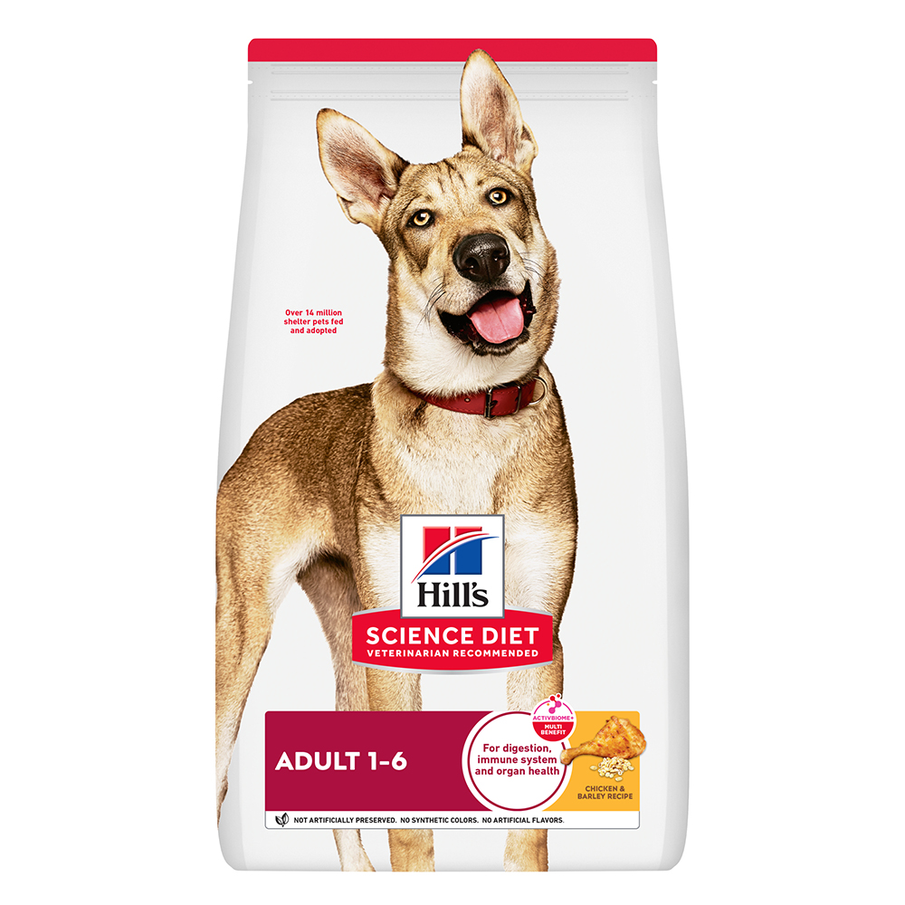 Hill's Science Diet Adult 1-6 Chicken & Barley Recipe Dry Dog Food
