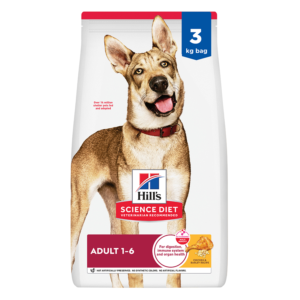 Hill's Science Diet Adult 1-6 Chicken & Barley Recipe Dry Dog Food