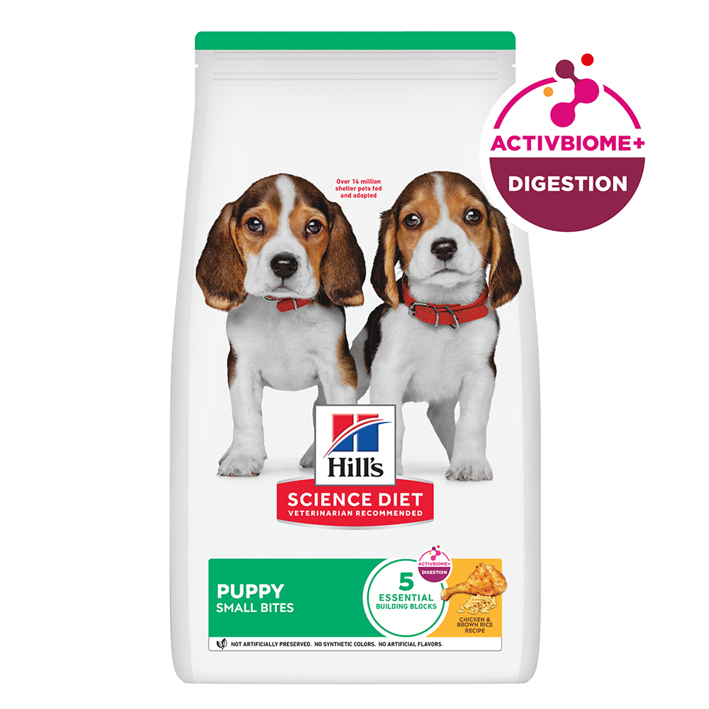 Hill's Science Diet Puppy Small Bites Chicken & Barley Dry Dog Food