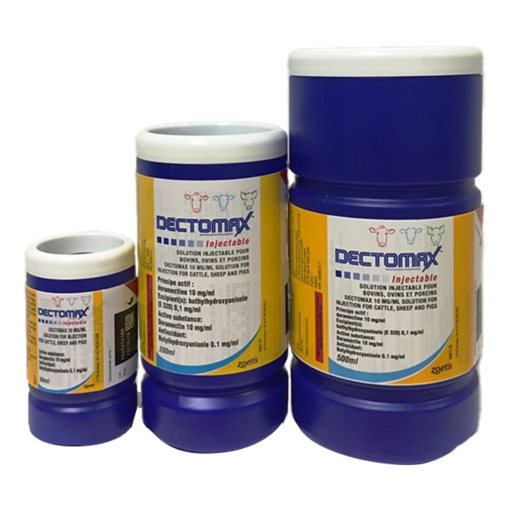 Dectomax Injectable Bottle for Cattle for Farm Animals