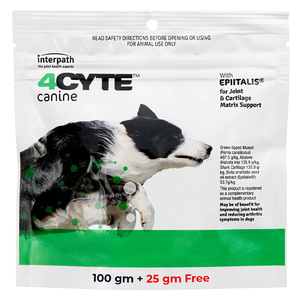 4CYTE Canine Joint Support Supplement Granules for Dog