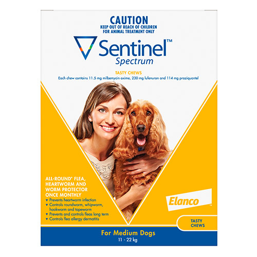 Sentinel Spectrum Tasty Chews for Dog Supplies