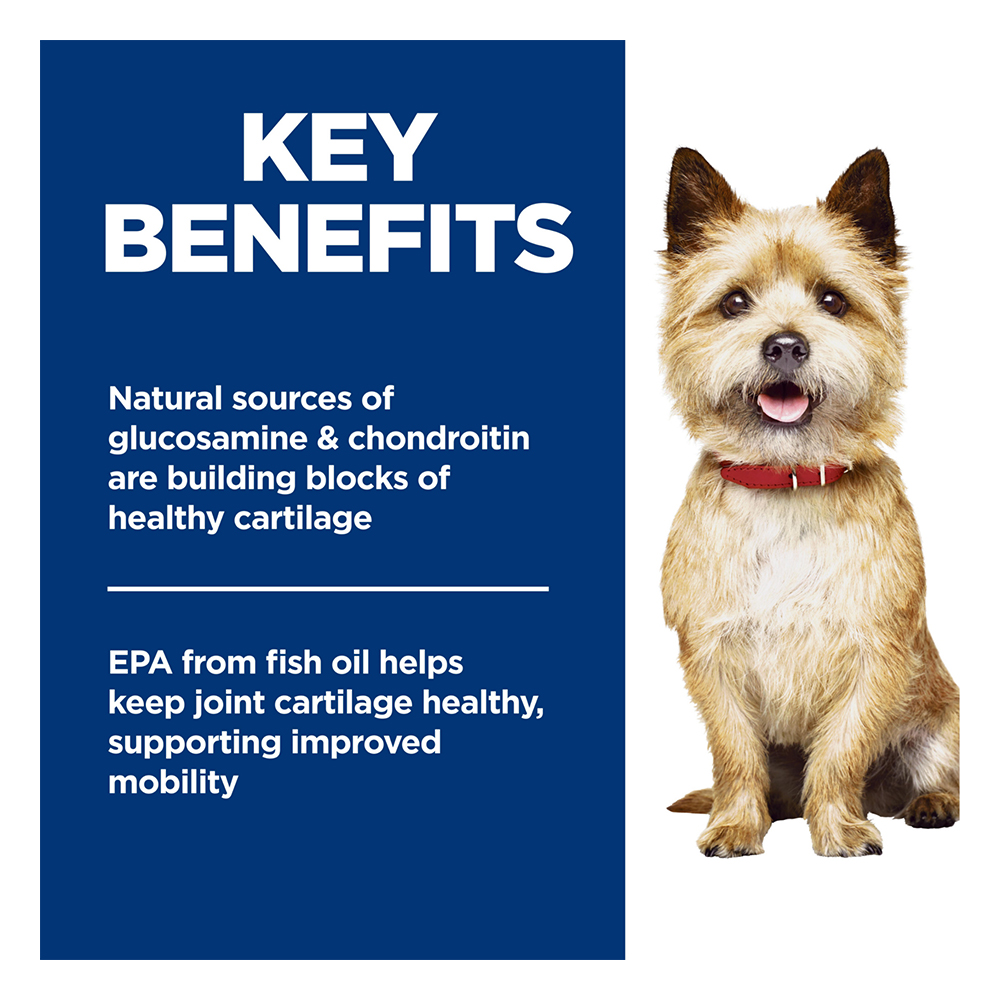 Hill's Science Diet Healthy Mobility Small Bites Adult Chicken Meal, Brown Rice & Barley Recipe Dry Dog Food