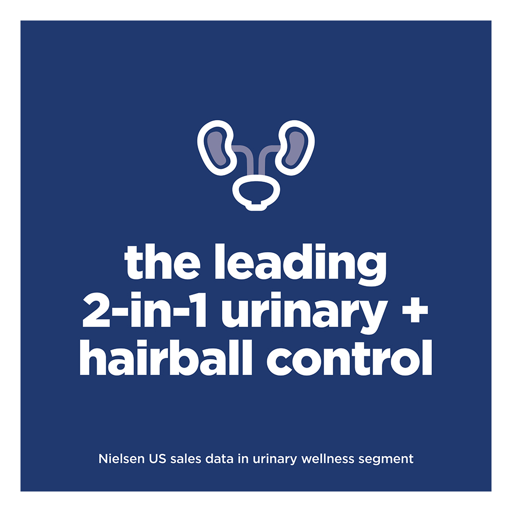 Hill's Science Diet Urinary Hairball Control Adult Chicken Recipe Dry Cat Food