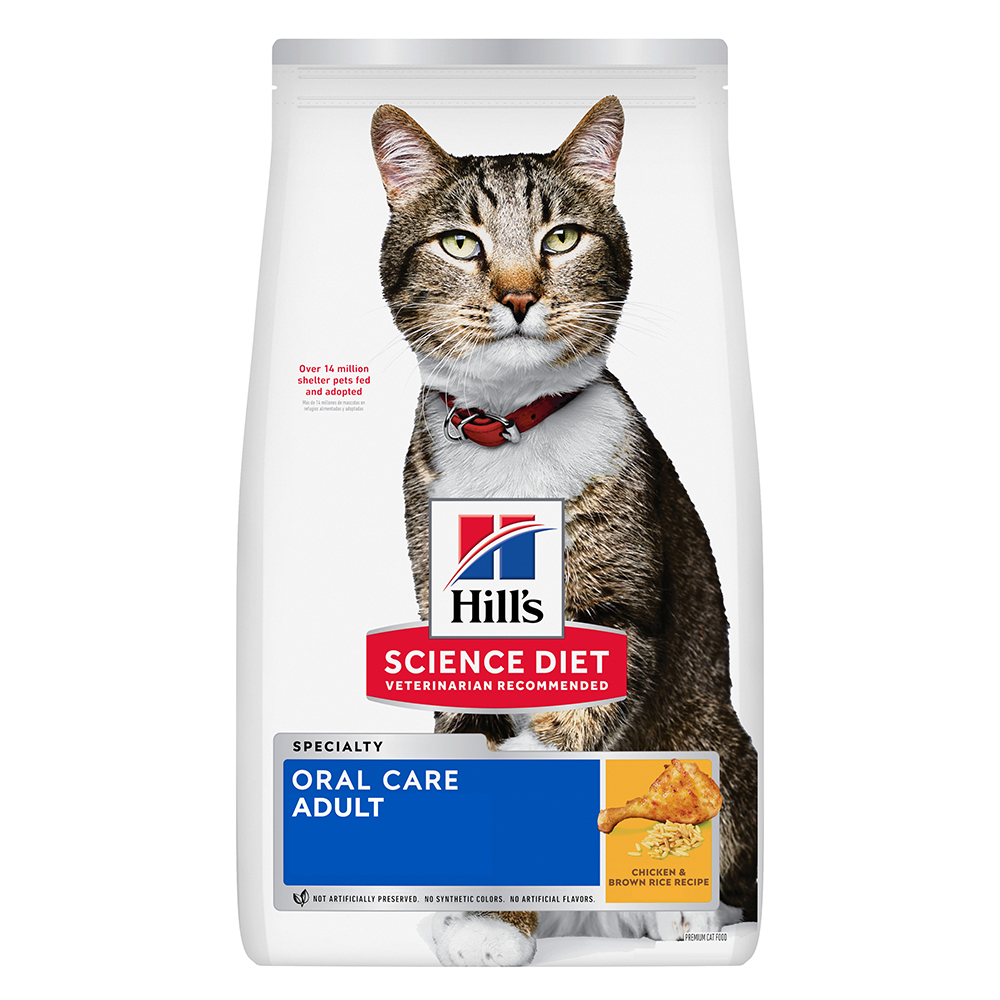 Hill's Science Diet Oral Care Adult Chicken Recipe Dry Cat Food