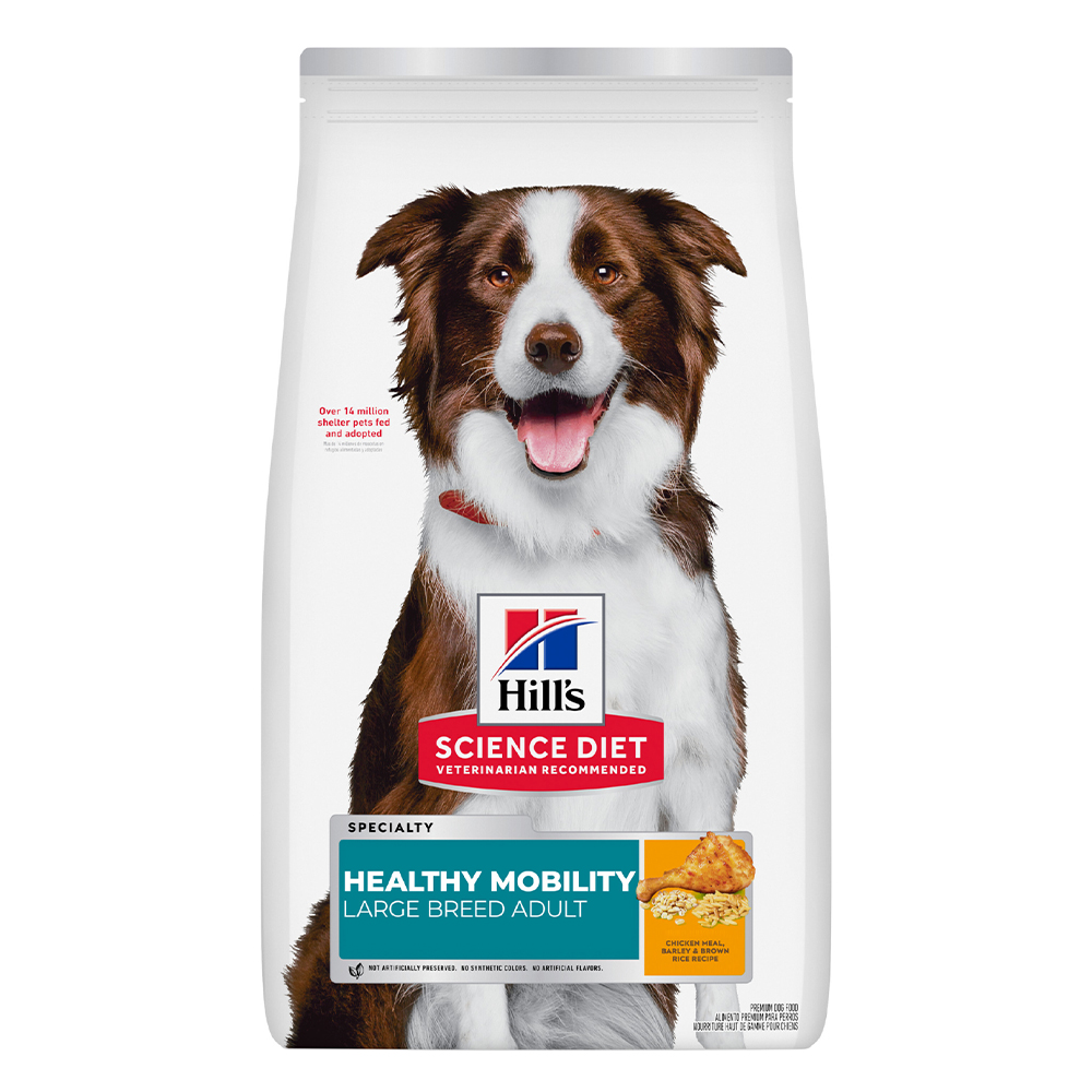 Hill's Science Diet Healthy Mobility Large Breed Adult Chicken Meal, Brown Rice & Barley Recipe Dry Dog Food