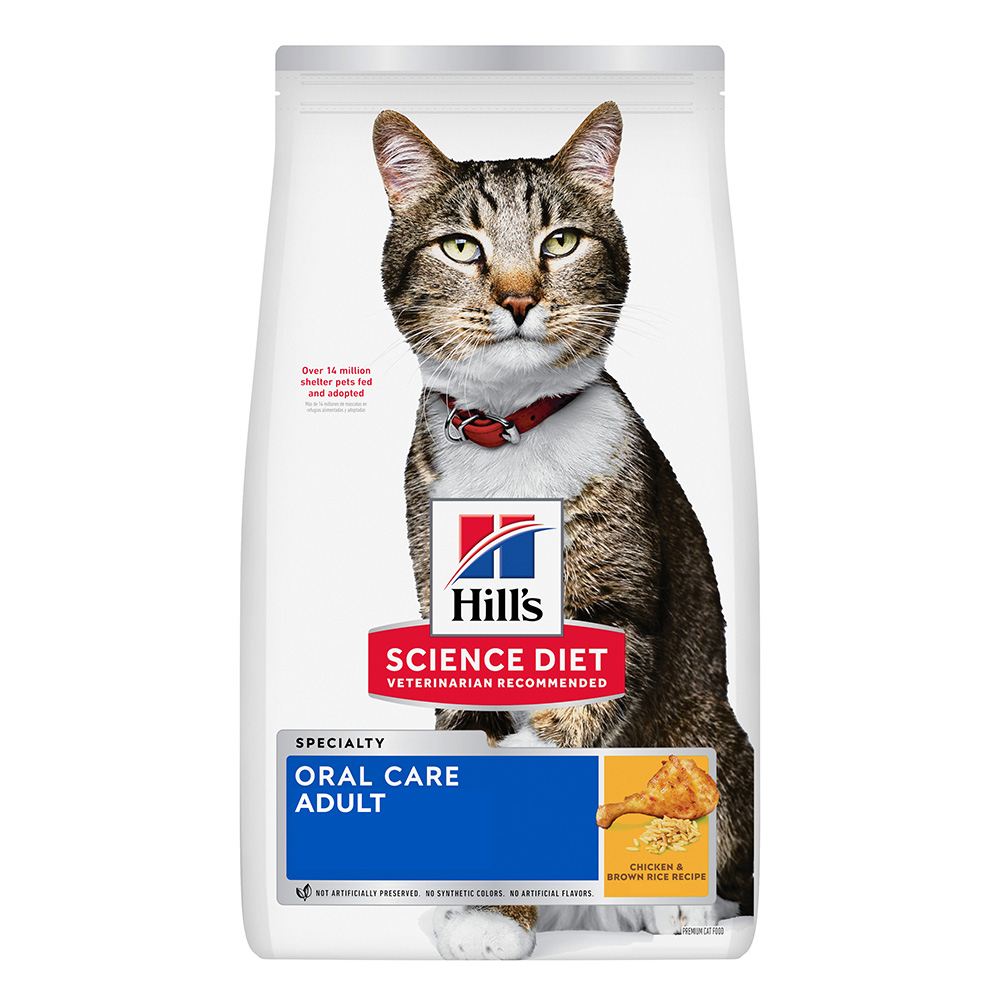 Hill's Science Diet Oral Care Adult Chicken Recipe Dry Cat Food