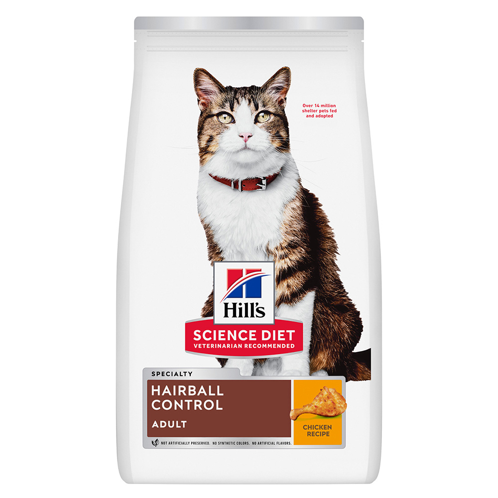 Hill's Science Diet Hairball Control Adult Chicken Recipe Dry Cat Food