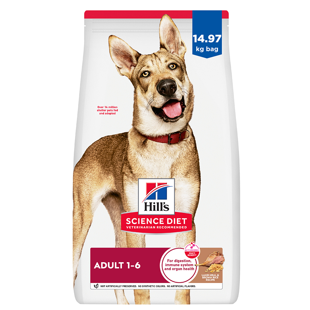 Hill's Science Diet Adult 1-6 Lamb Meal & Brown Rice Recipe Dry Dog food