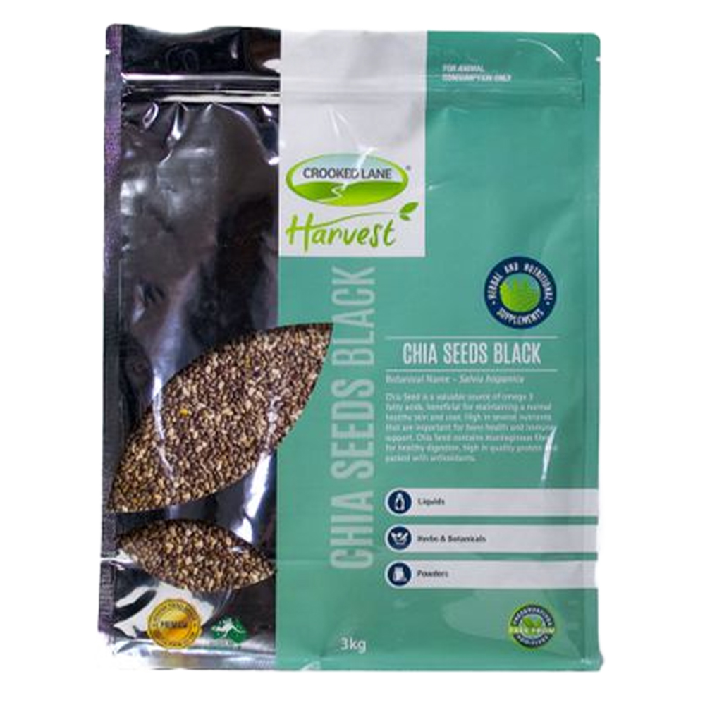 Crooked Lane Harvest Chia Seeds Black