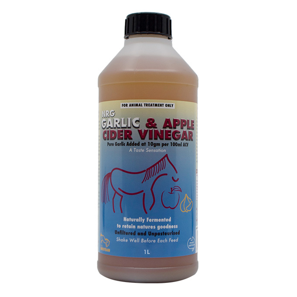 NRG Garlic & Apple Cider Vinegar for Horse for Horse Supplies