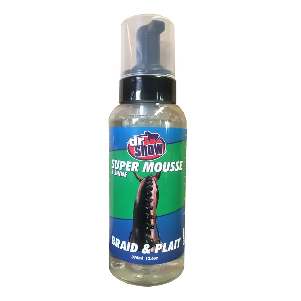 Dr Show Super Mousse Braid & Shine for Horses