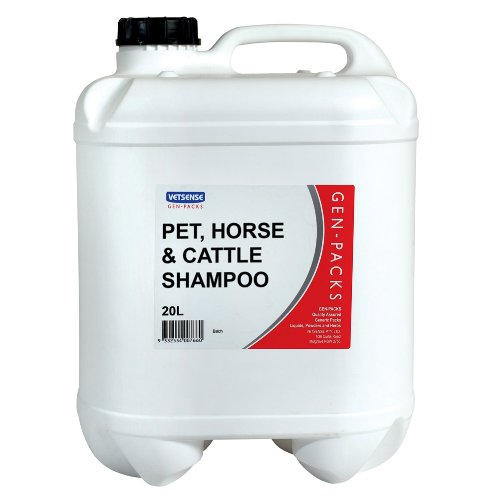Vetsense Gen-Packs Pet, Horse & Cattle Shampoo