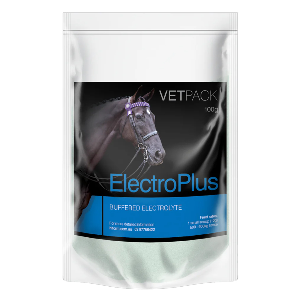 Hi Form ElectroPlus Buffered Electrolyte Powder Supplement for Horse for Horse Supplies