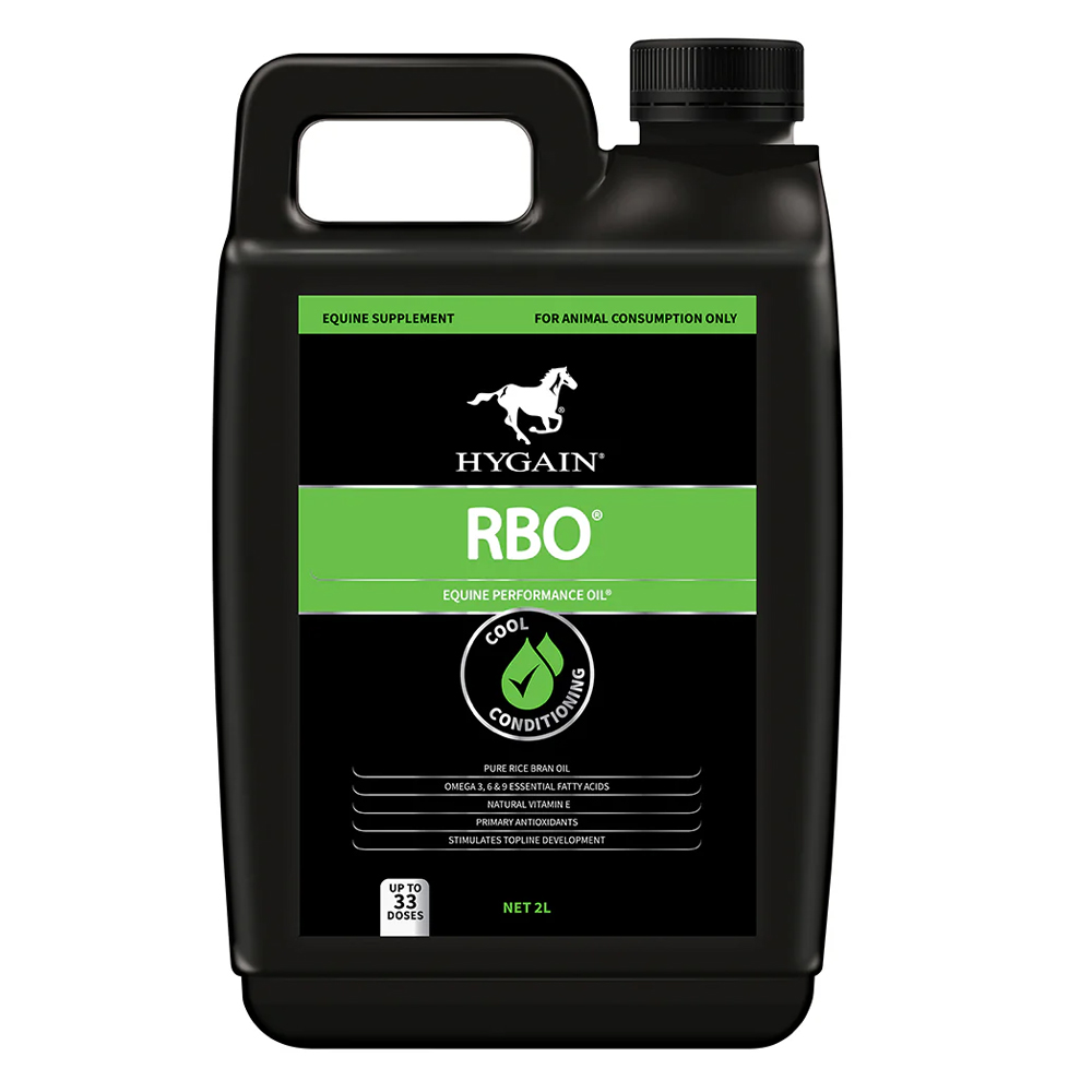 Hygain RBO Pure Rice Bran Oil for Horse for Horse Supplies