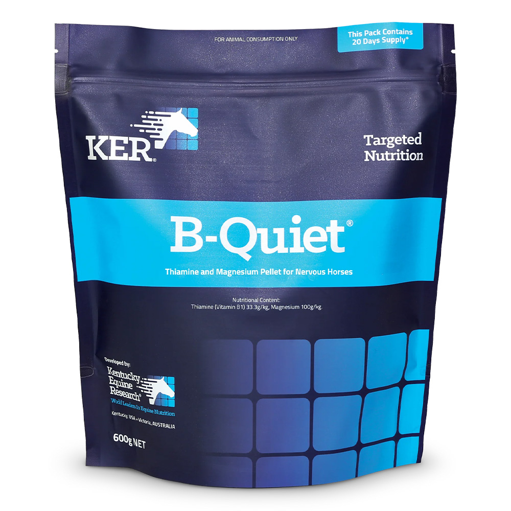 KER B-Quiet Thiamine and Magnesium Pellet for Horse for Horse Supplies