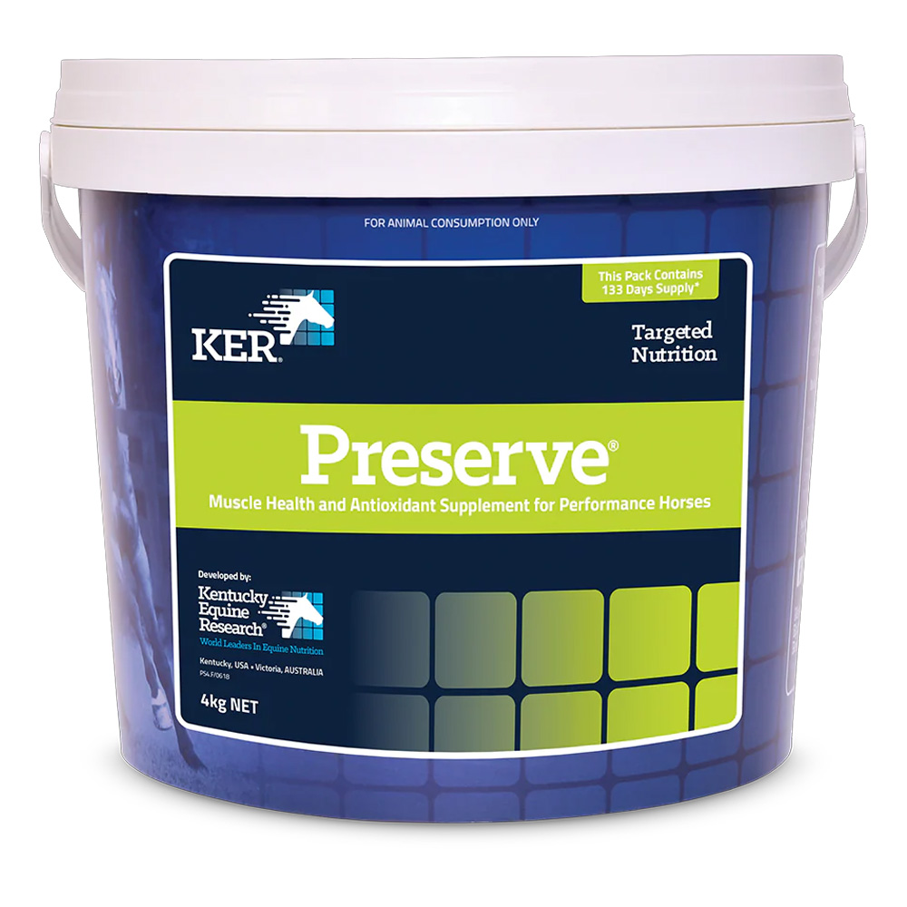 KER Preserve Muscle Health and Antioxidant Supplement for Horse for Horse Supplies