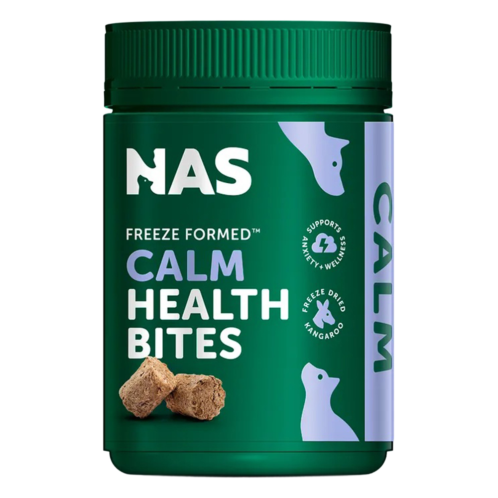 Natural Animal Solutions (NAS) Freeze Formed Calm Health Bites for Dogs and Cats