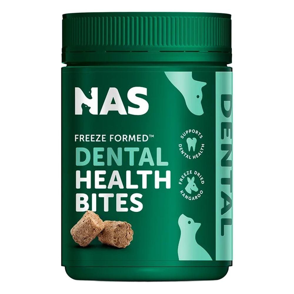 Natural Animal Solutions (NAS) Freeze Formed Dental Health Bites for Dogs and Cats
