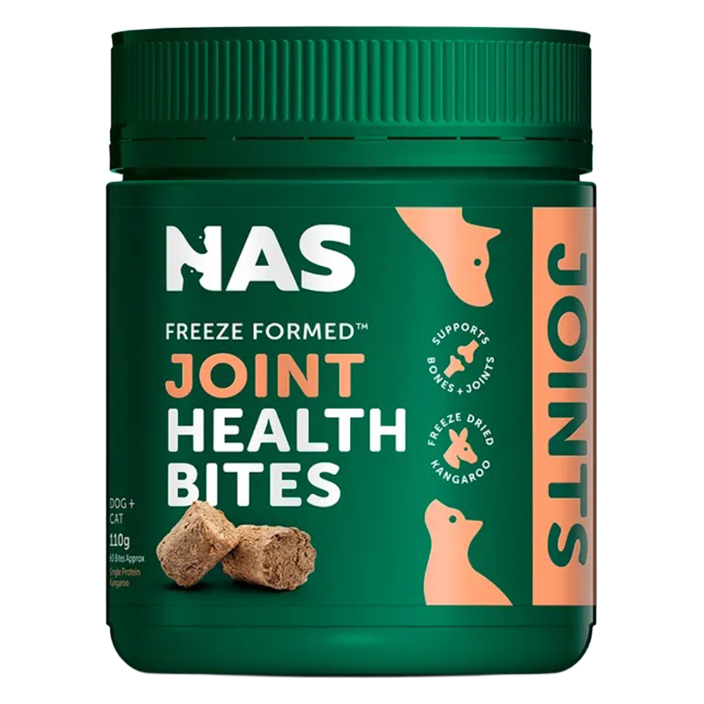 Natural Animal Solutions (NAS) Freeze Formed Joint Health Bites for Dogs and Cats