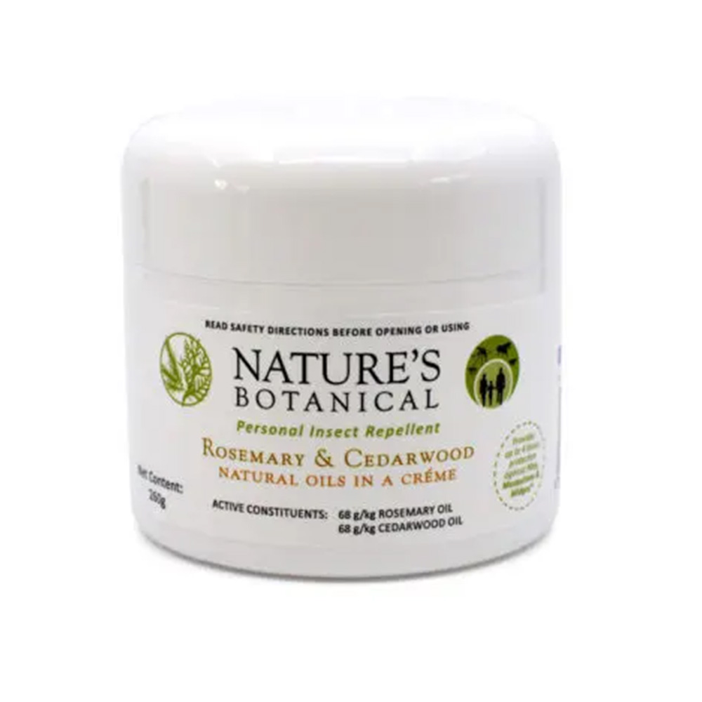 Nature's Botanical Rosemary & Cedarwood Personal Insect Repellent Creme