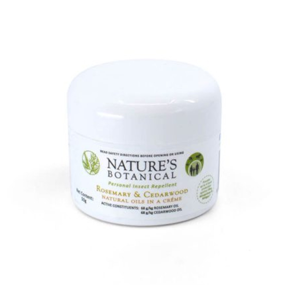 Nature's Botanical Rosemary & Cedarwood Personal Insect Repellent Creme