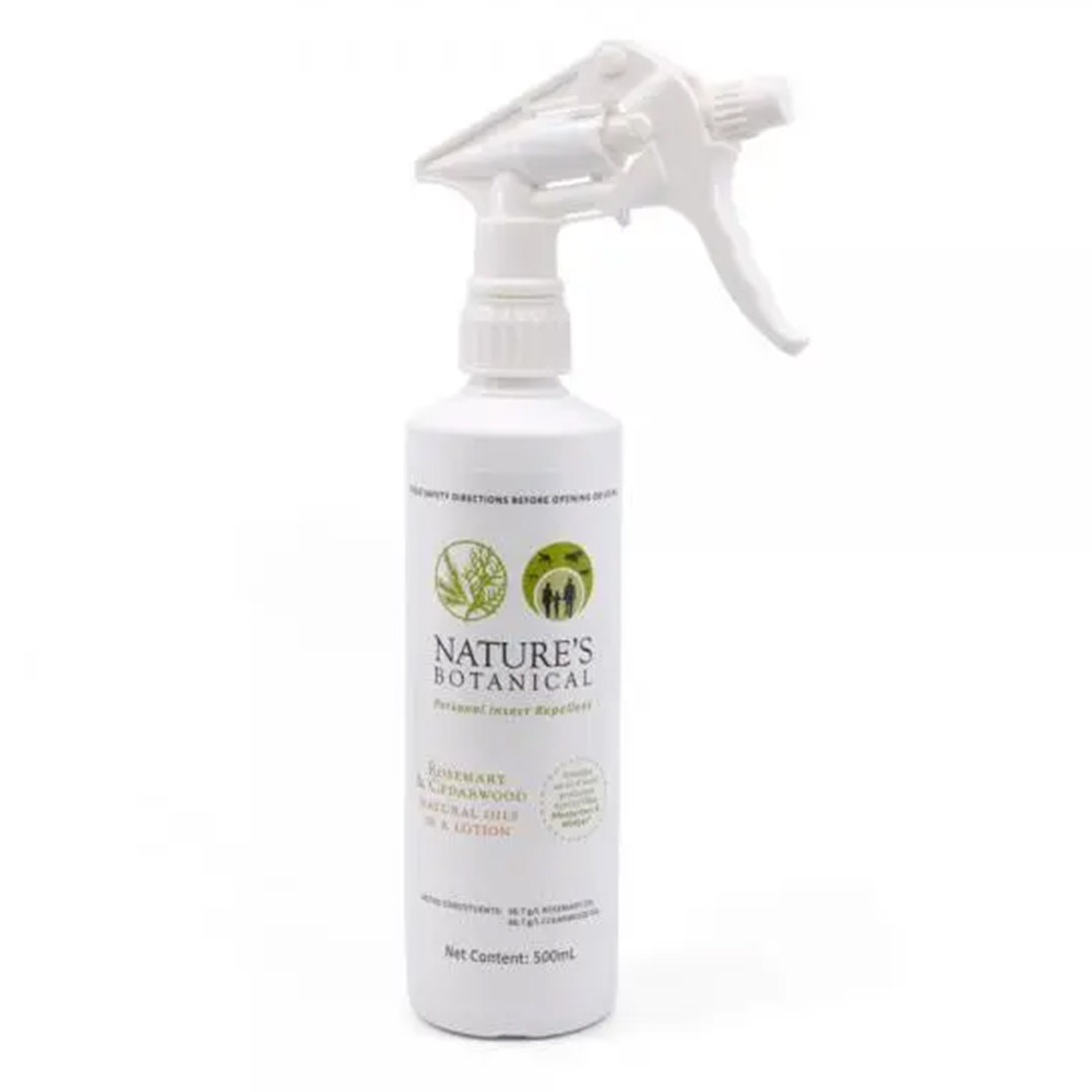 Nature's Botanical Rosemary & Cedarwood Personal Insect Repellent Lotion Spray