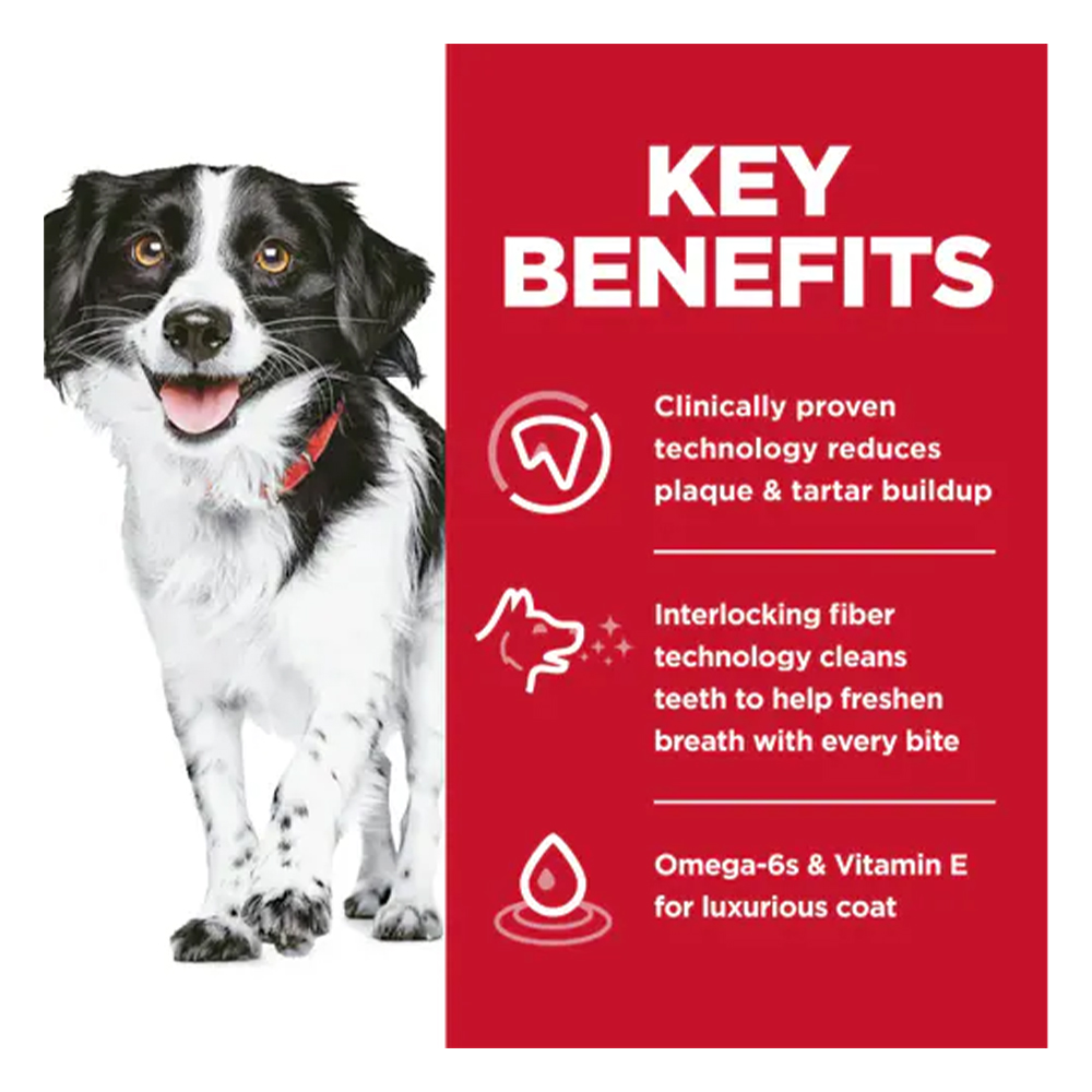 Hill's Science Diet Small & Mini Adult Oral Care Chicken, Rice & Barley Recipe Dry Dog Food