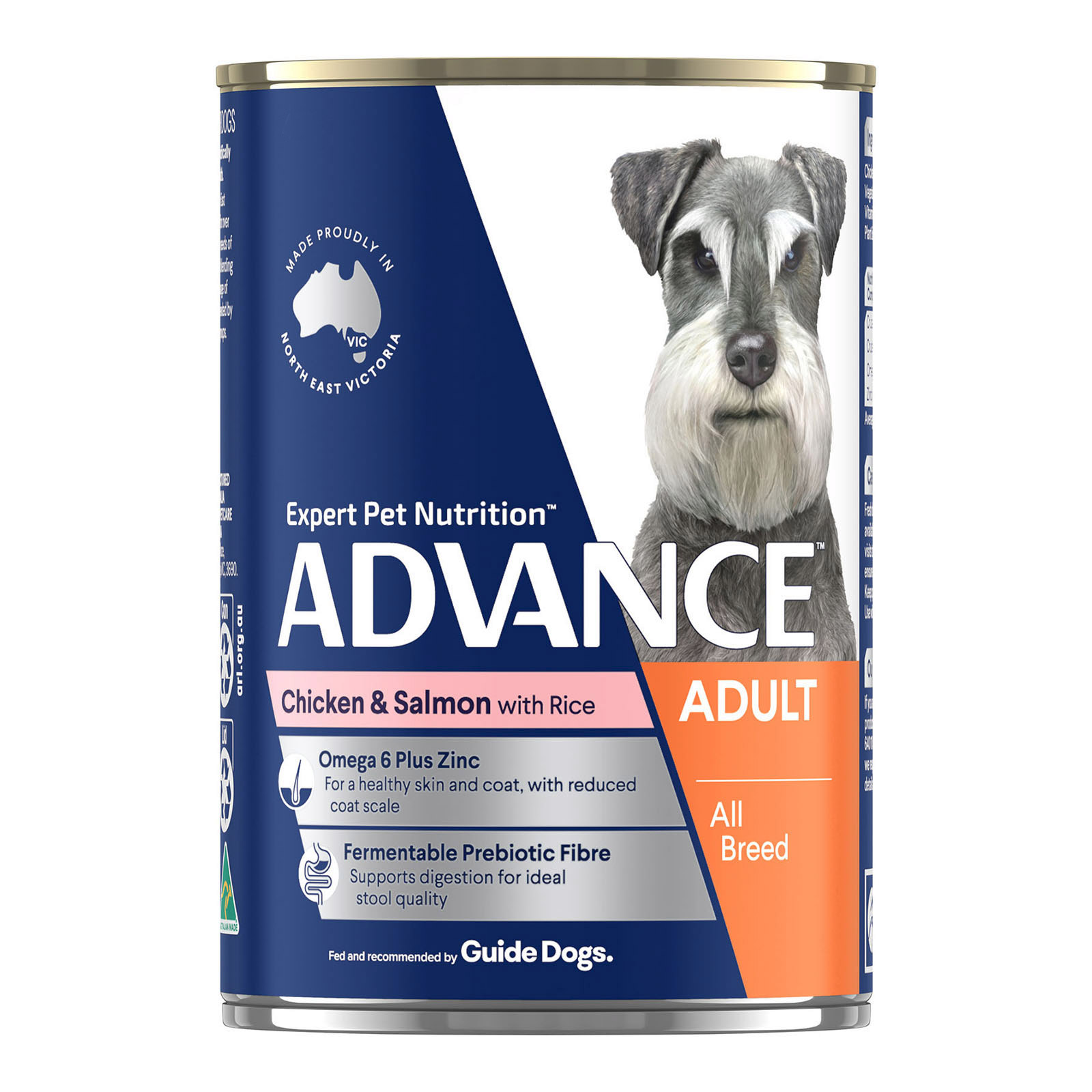 Advance Adult All Breed Chicken & Salmon with Rice Wet Dog Food
