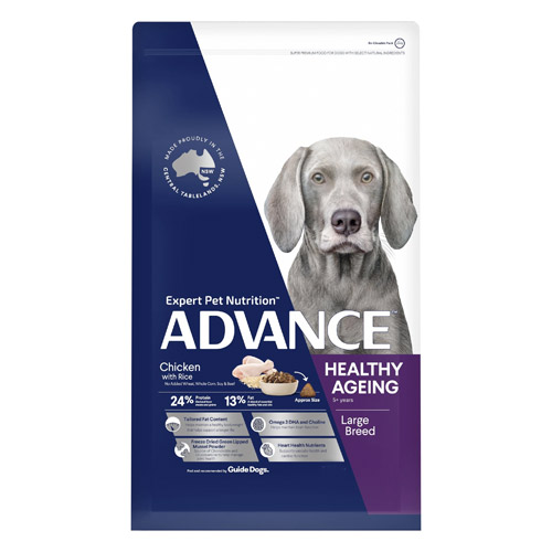 Advance Healthy Ageing Large Breed Chicken with Rice Dry Dog Food
