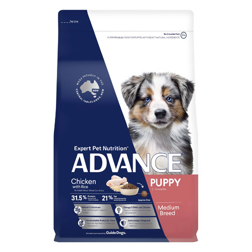 Advance Puppy Medium Breed Chicken with Rice Dry Dog Food