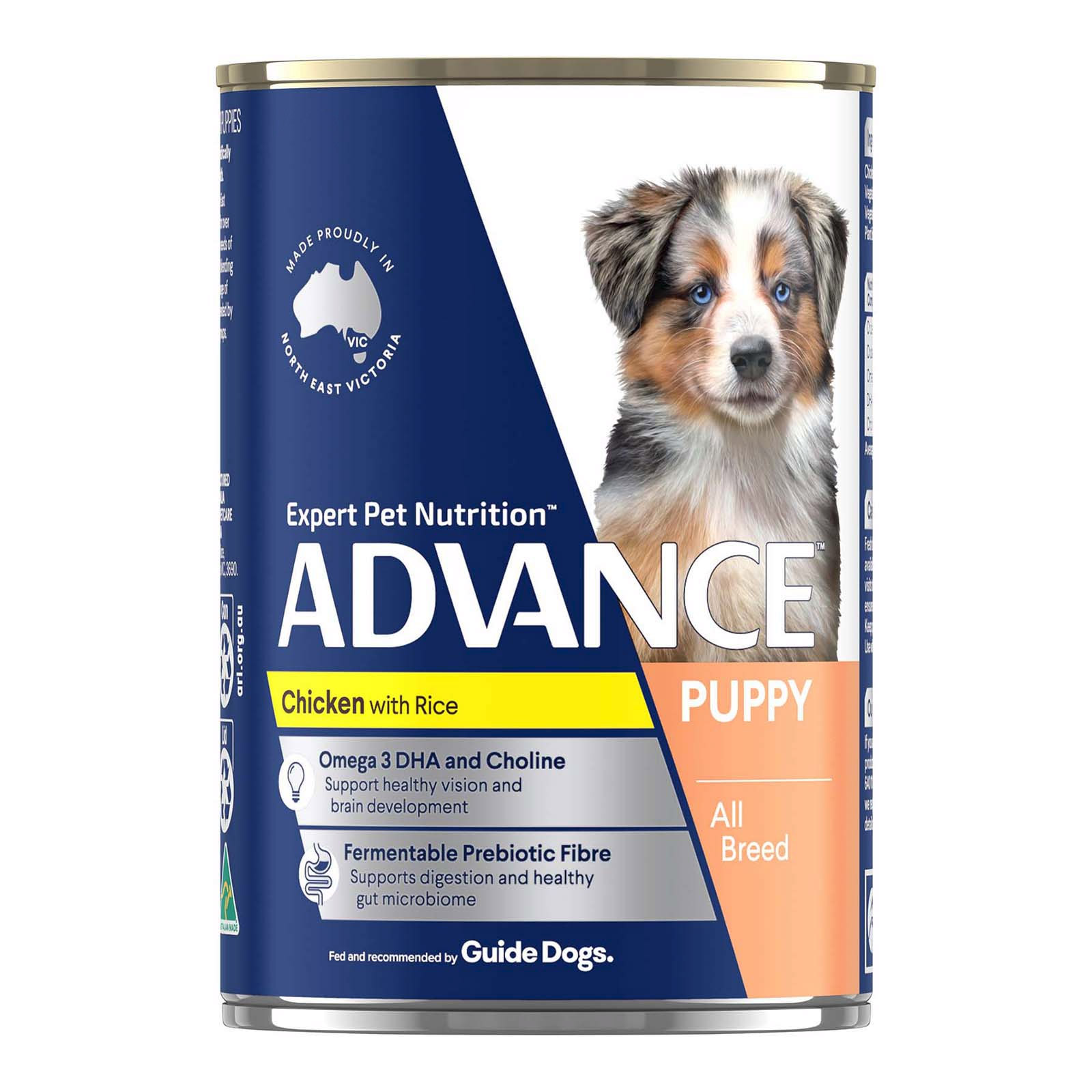 Advance Puppy All Breed Chicken with Rice Wet Dog Food 410gm