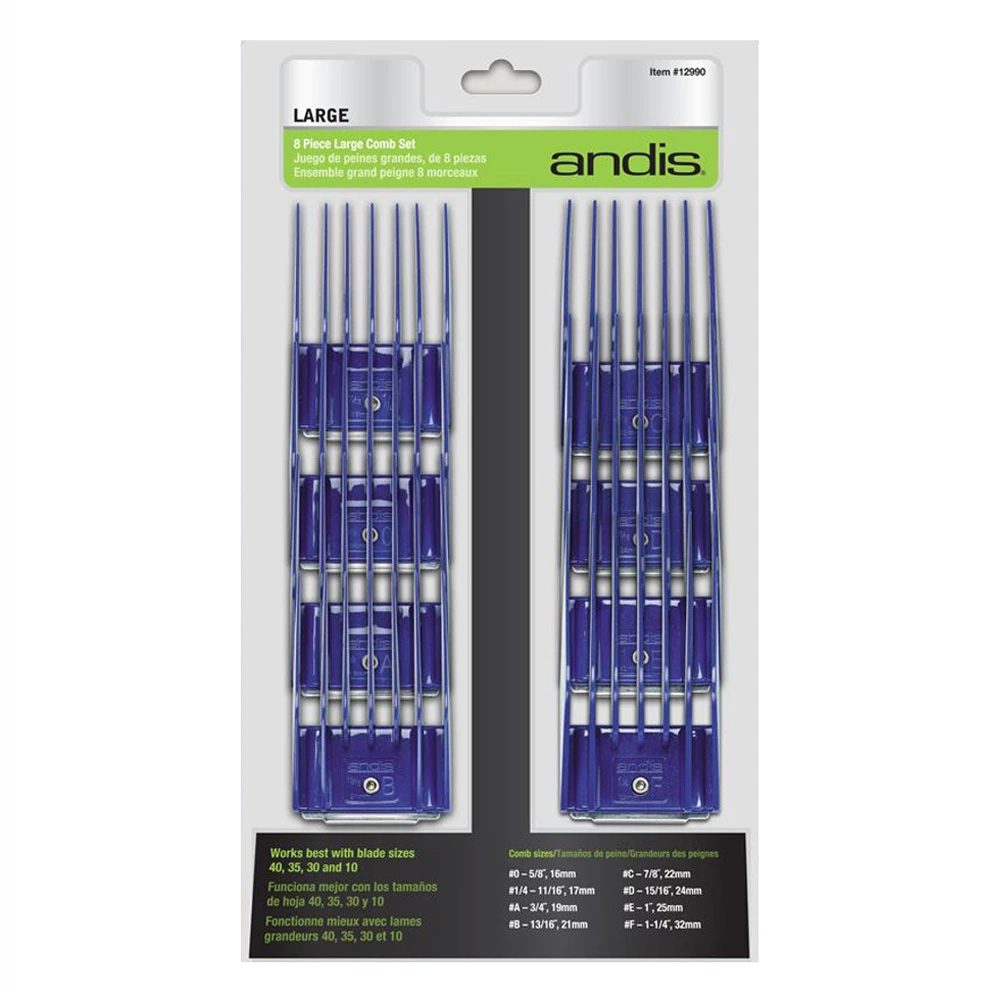 Andis Comb Set Grooming Clipper for Dogs Large