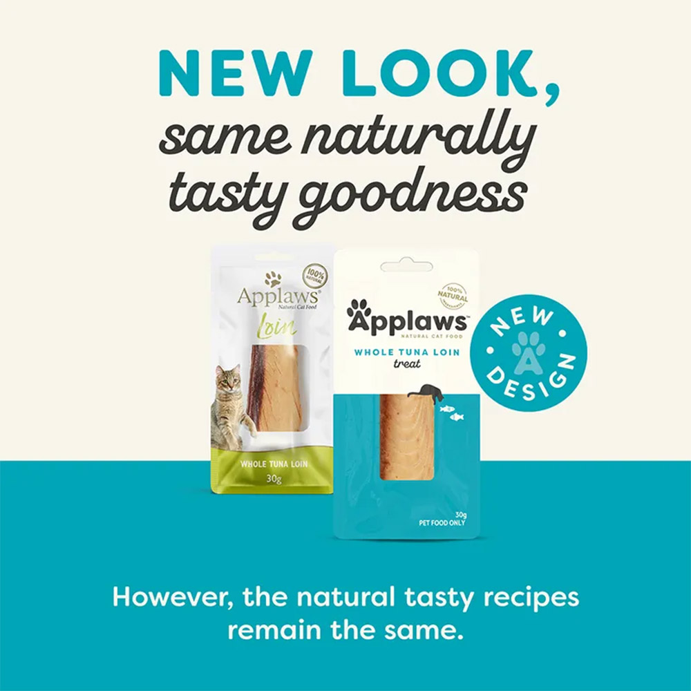 Applaws Natural Whole Tuna Loin Cat Treat 30gm
