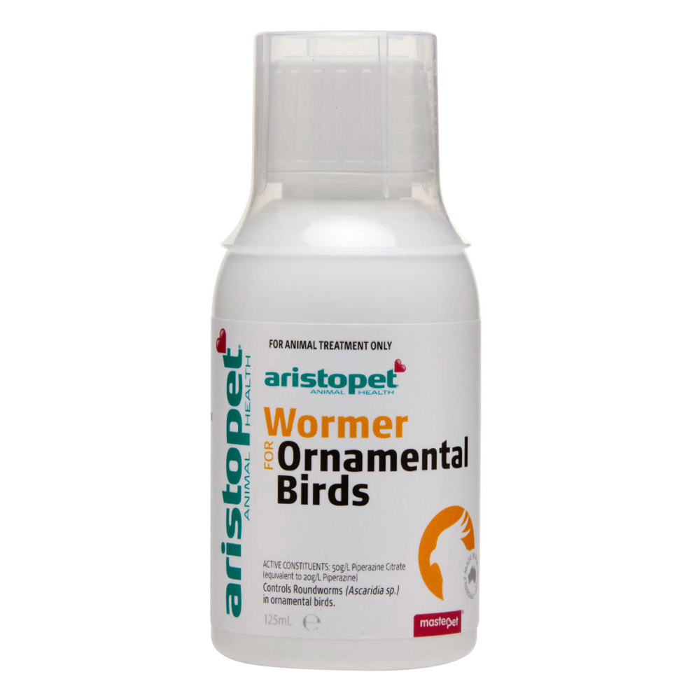 Aristopet Wormer For Ornamental Birds  125 Ml (Exp: 10/2026)