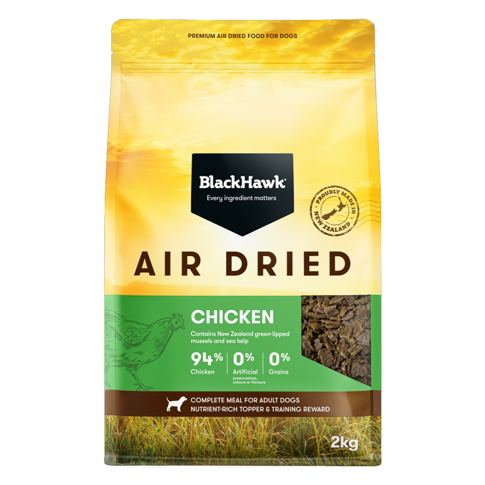 Black Hawk Air Dried Chicken Adult Dry Dog Food