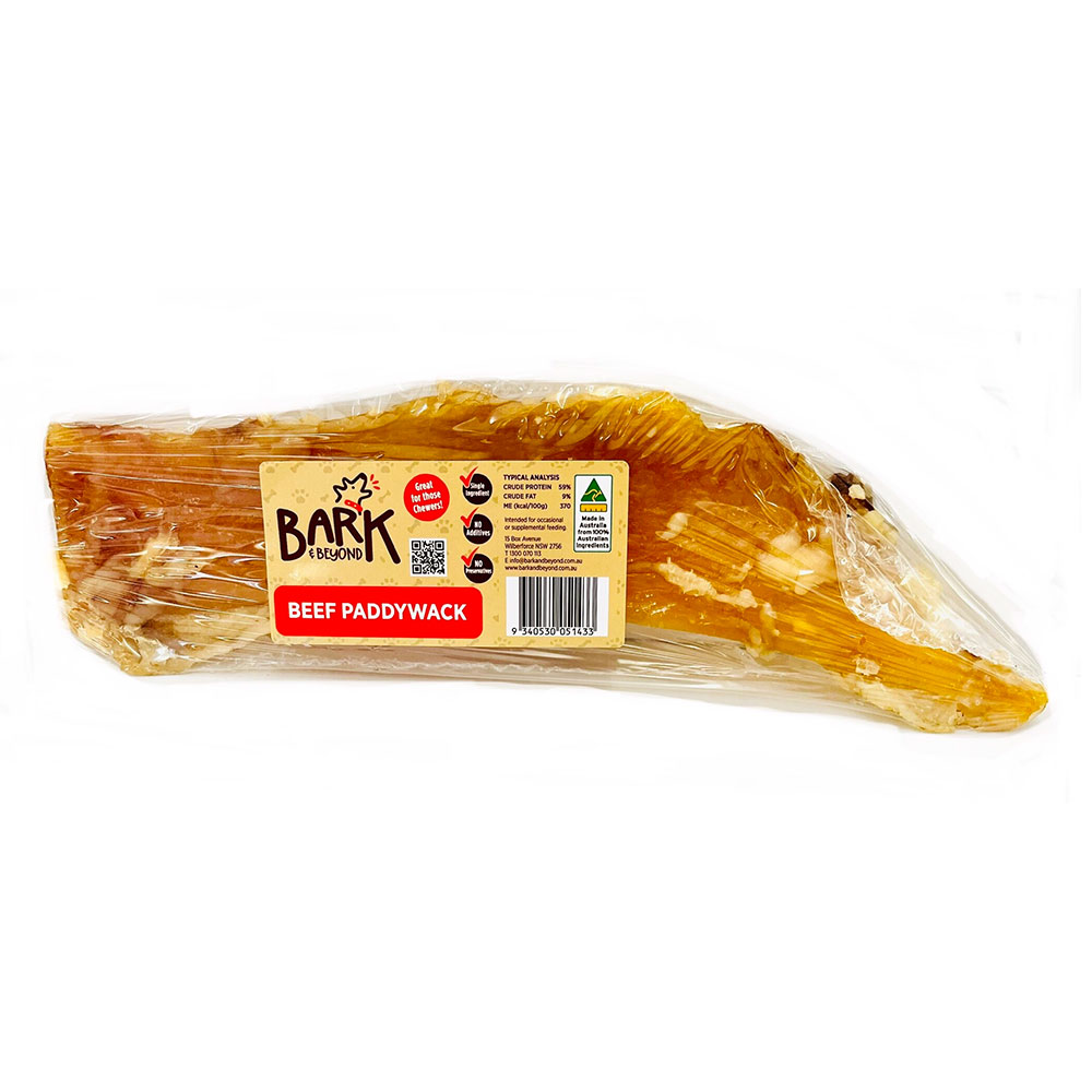 Bark & Beyond Beef Paddywack Dog Treat  30 Cm