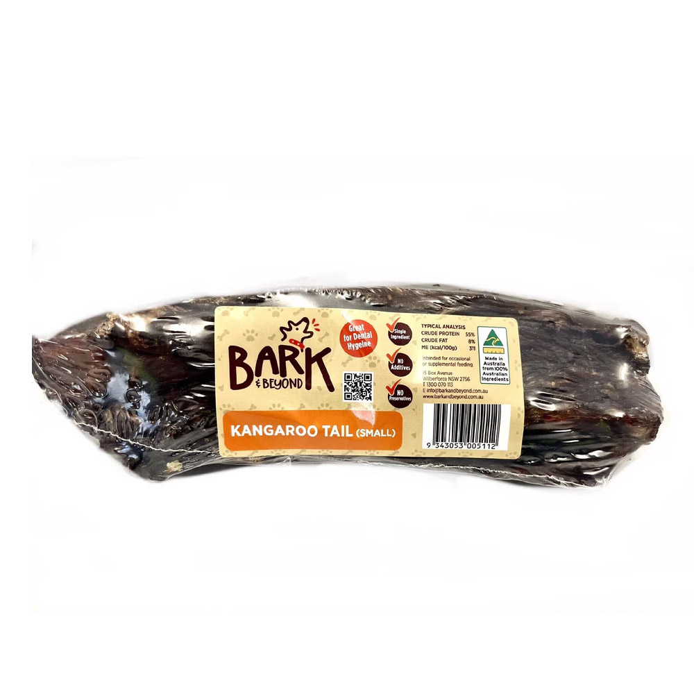 Bark & Beyond Kangaroo Tail Dog Treats  15 Cm