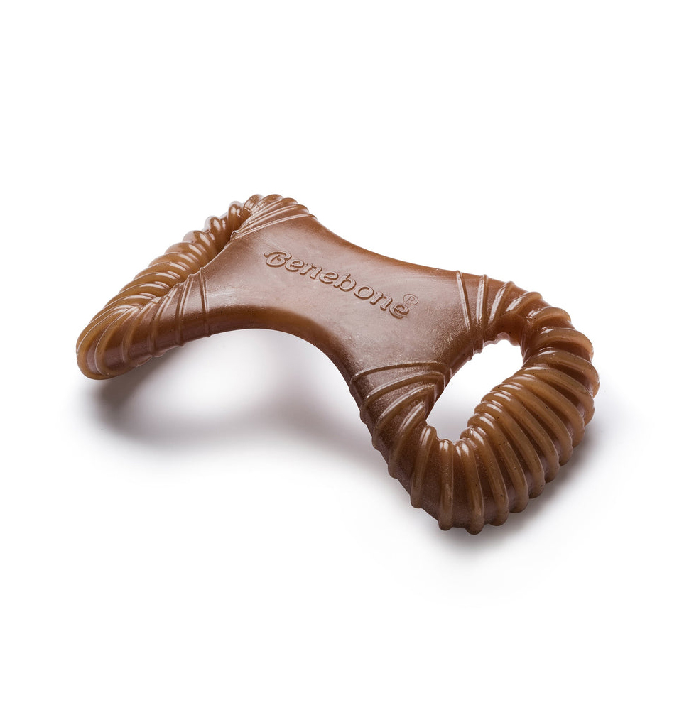 Benebone Dental Bacon Chew Toy for Puppy Medium