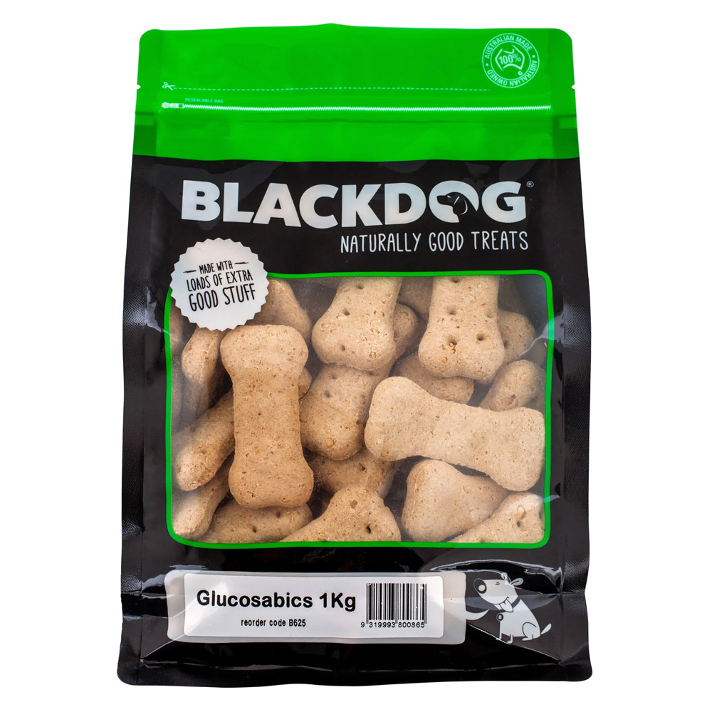 Blackdog Oven Baked Dog Biscuits Glucosabics