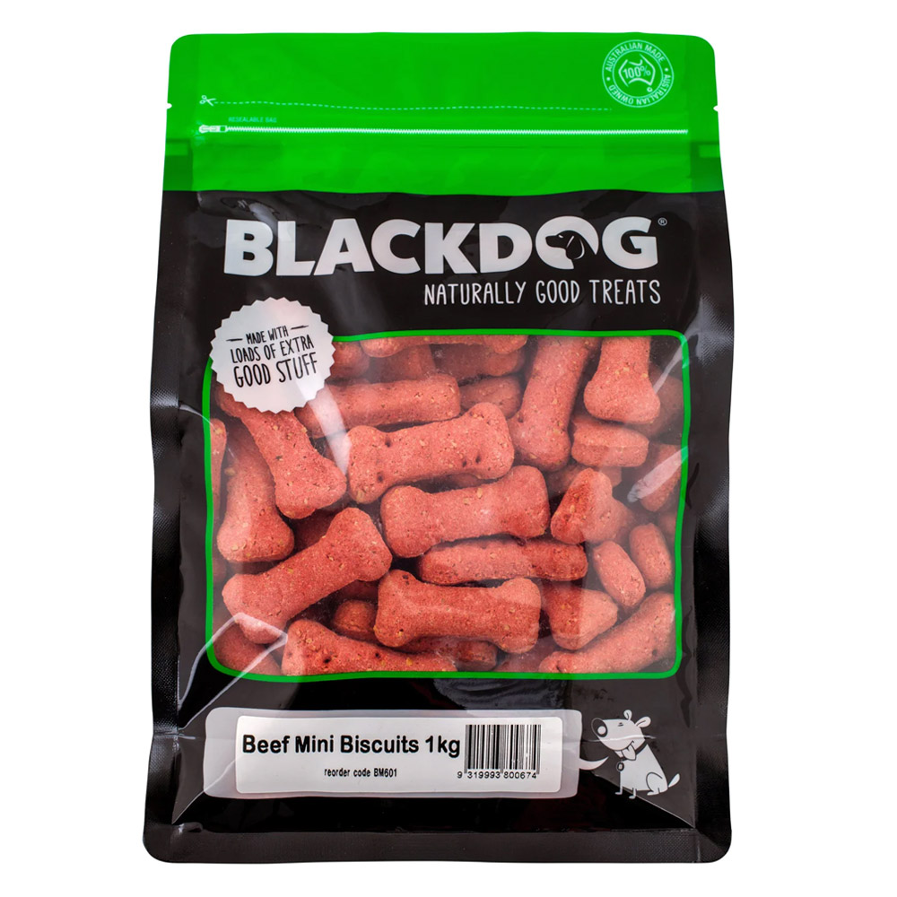 Blackdog Mini Biscuits Beef for Dogs